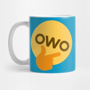 OwO thonk emoji Mug